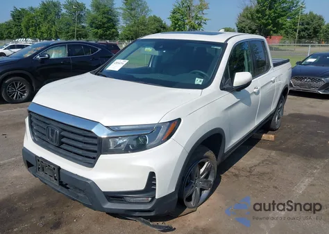 2021 Honda Ridgeline Awd Rtl z USA, uszkodzony, nr VIN 5FPYK3F58MB023963